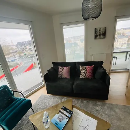 Presqu'ile De Caen, Terrasse & Parking Apartamento Caen